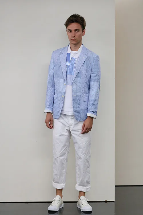 コムデギャルソンオム 2016年春夏 LOOK 19