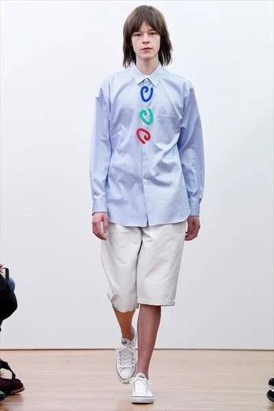 コムデギャルソンシャツ 2018秋冬 LOOK 22