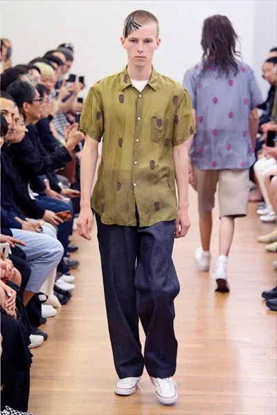 コムデギャルソンシャツ 2019春夏 LOOK 13