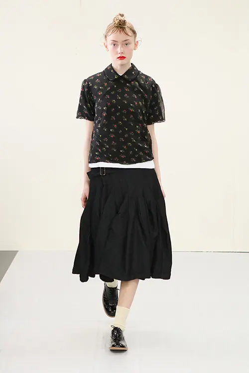 トリコ・コムデギャルソン 2015年秋冬 LOOK 10