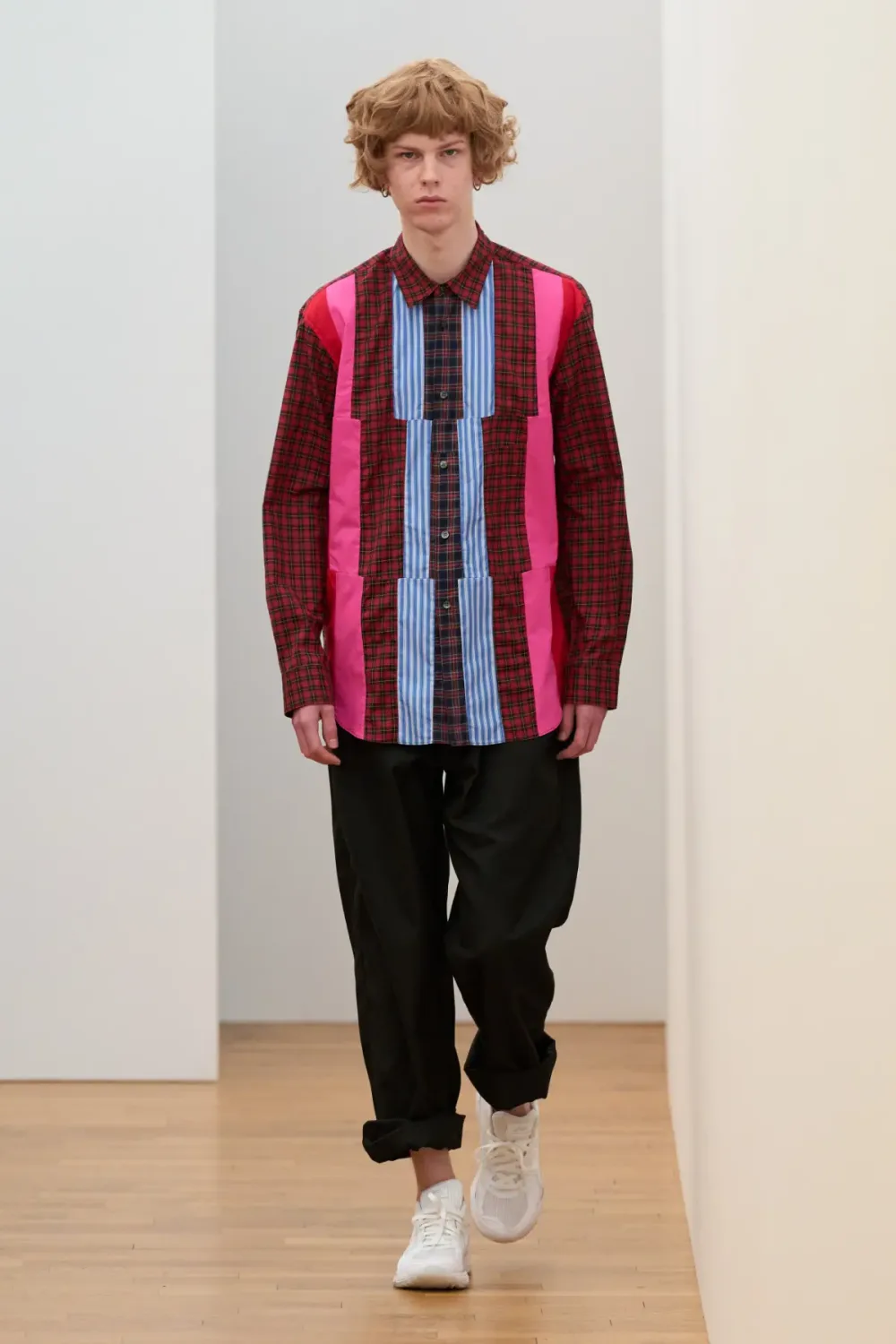 コムデギャルソンシャツ 2025年秋冬 LOOK 18