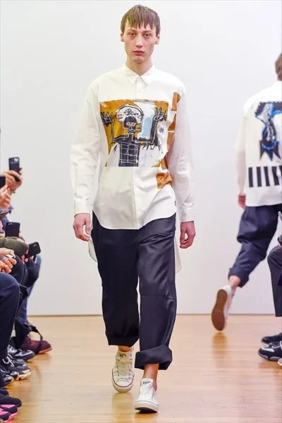 コムデギャルソンシャツ 2018秋冬 LOOK 15