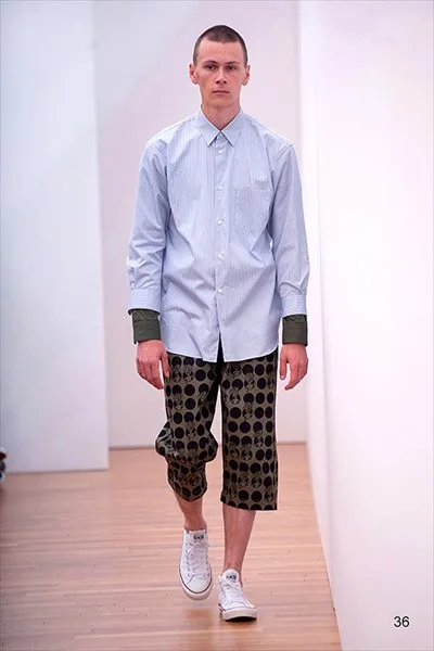 コムデギャルソンシャツ 2017春夏 LOOK 36