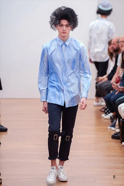 コムデギャルソンシャツ 2016春夏 LOOK 8