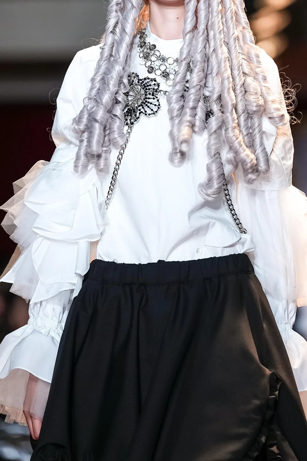 ノワールケイニノミヤ 2027年春夏 LOOK 25 / VIEW 2