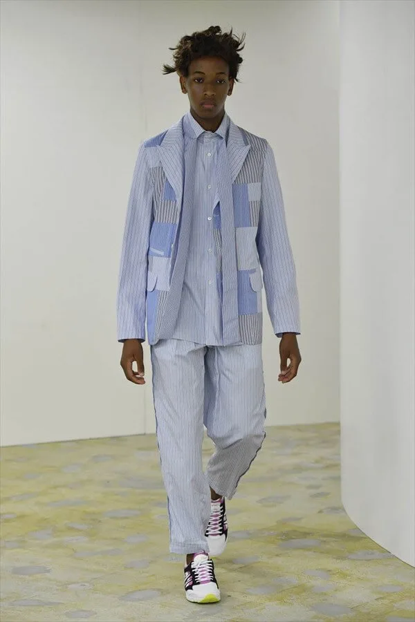 コムデギャルソンシャツ 2021春夏 LOOK 20