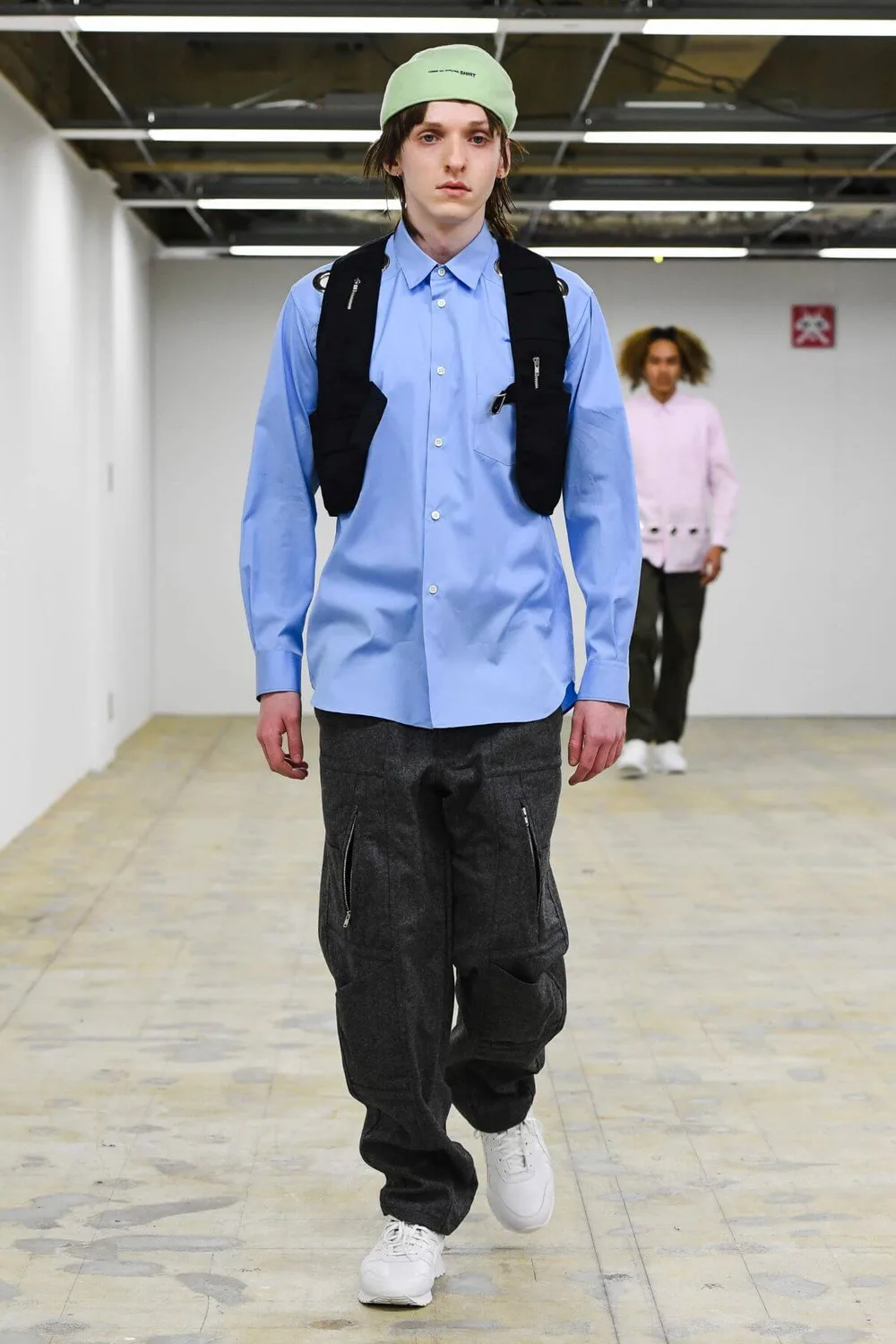 コムデギャルソンシャツ 2022年秋冬 LOOK 24