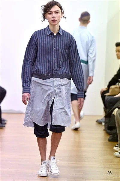 コムデギャルソンシャツ 2016秋冬 LOOK 26