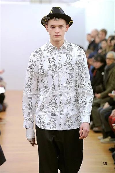 コムデギャルソンシャツ 2013秋冬 LOOK 35