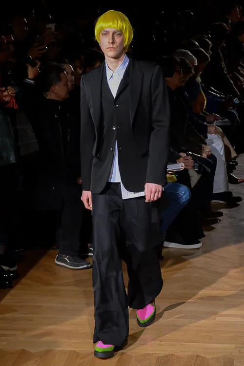 コムデギャルソンオムプリュス 2017秋冬 LOOK 19