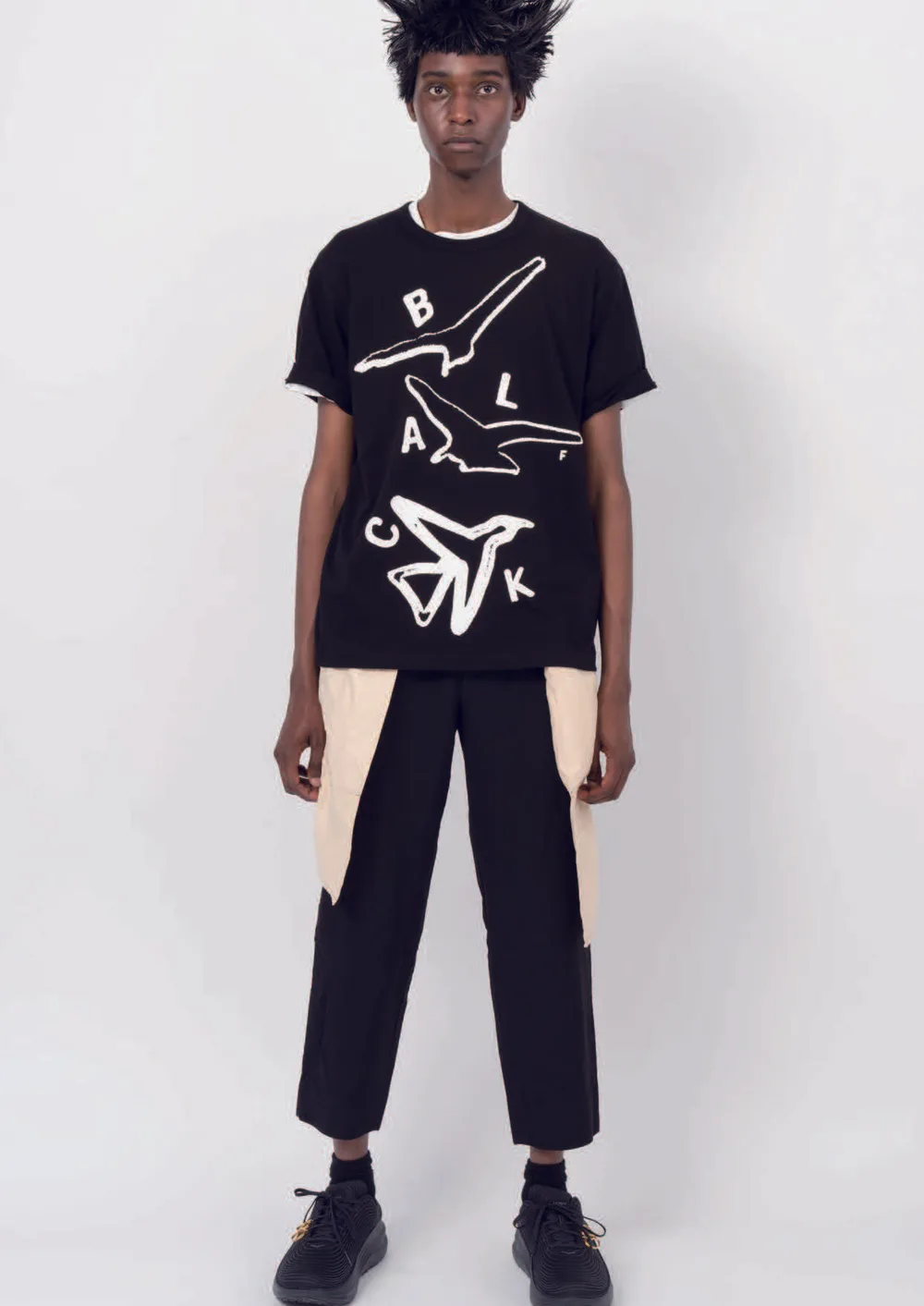 ブラックコムデギャルソン 2024年秋冬 LOOK 38