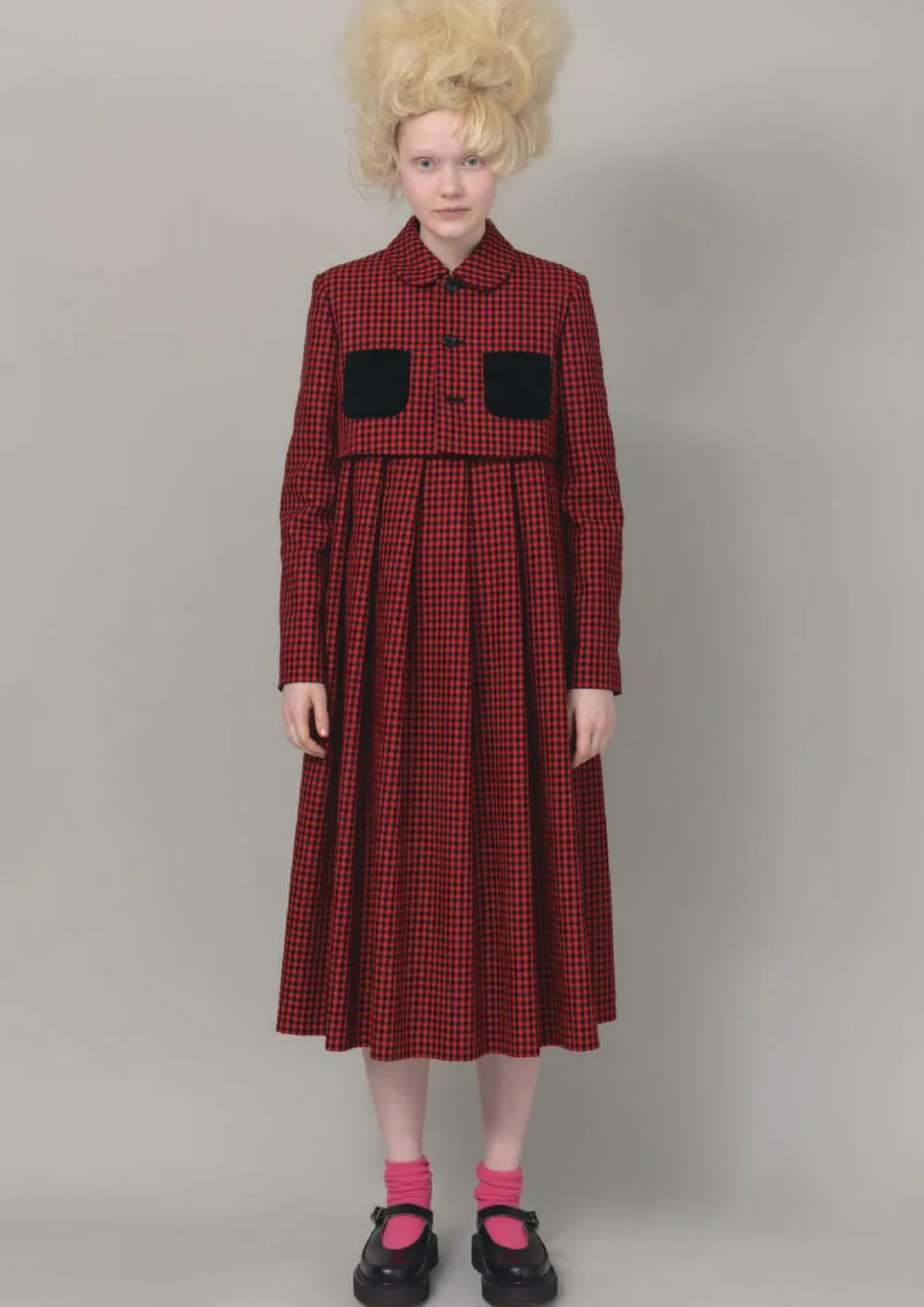 コムデギャルソンガール 2021年秋冬 LOOK 22