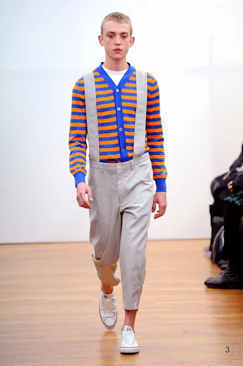 コムデギャルソンシャツ 2015秋冬 LOOK 3
