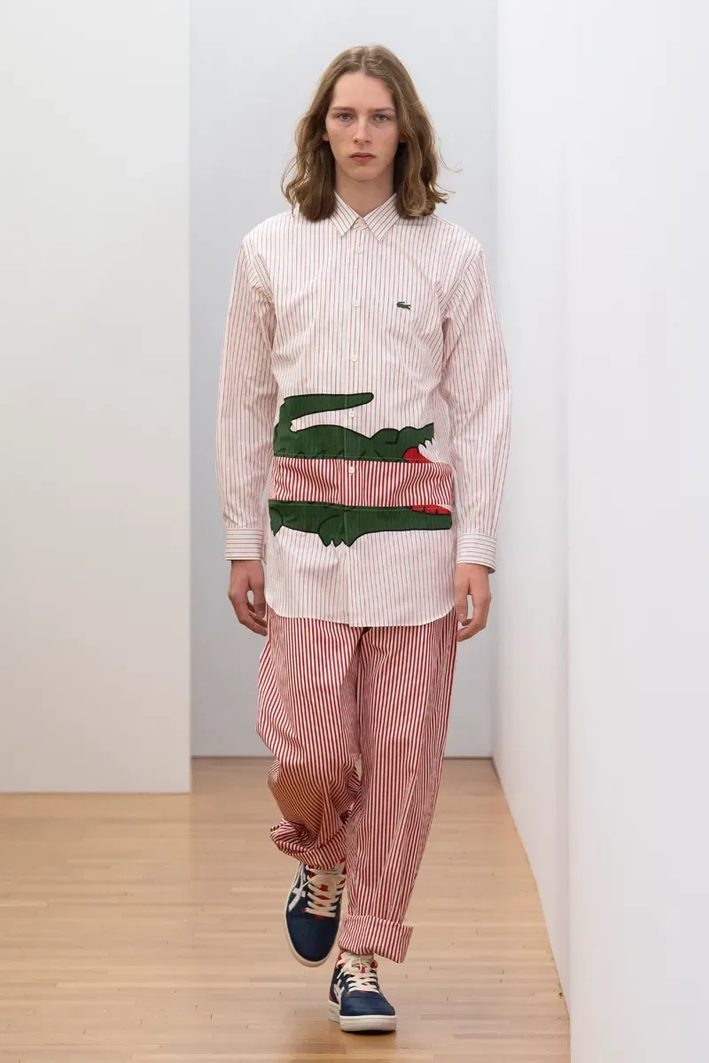 コムデギャルソンシャツ 2023年秋冬 LOOK 25
