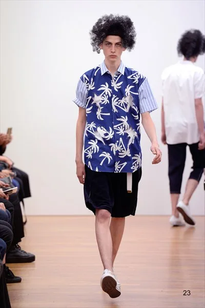 コムデギャルソンシャツ 2016春夏 LOOK 23