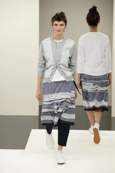 トリココムデギャルソン 2017春夏 LOOK 21