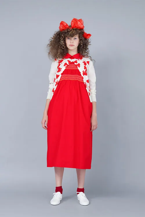 コムデギャルソンガール 2018春夏 LOOK 11