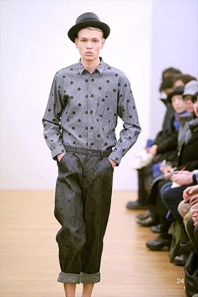 コムデギャルソンシャツ 2013秋冬 LOOK 24