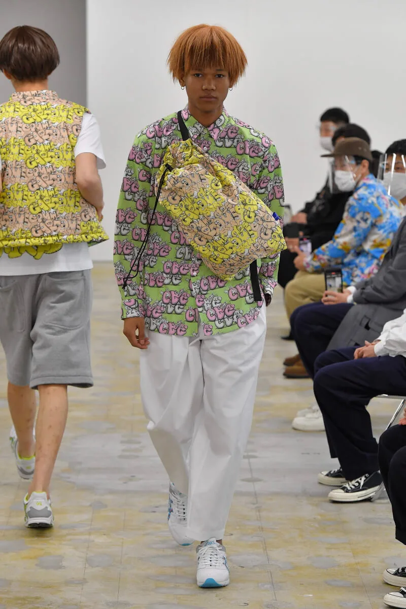 コムデギャルソンシャツ 2021年秋冬 LOOK 20
