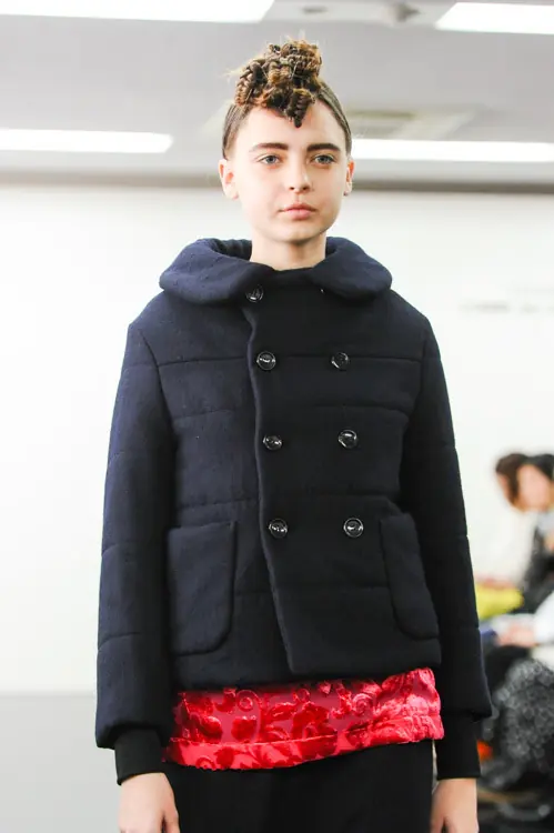 トリコ・コムデギャルソン 2014年秋冬 LOOK 17 / VIEW 2