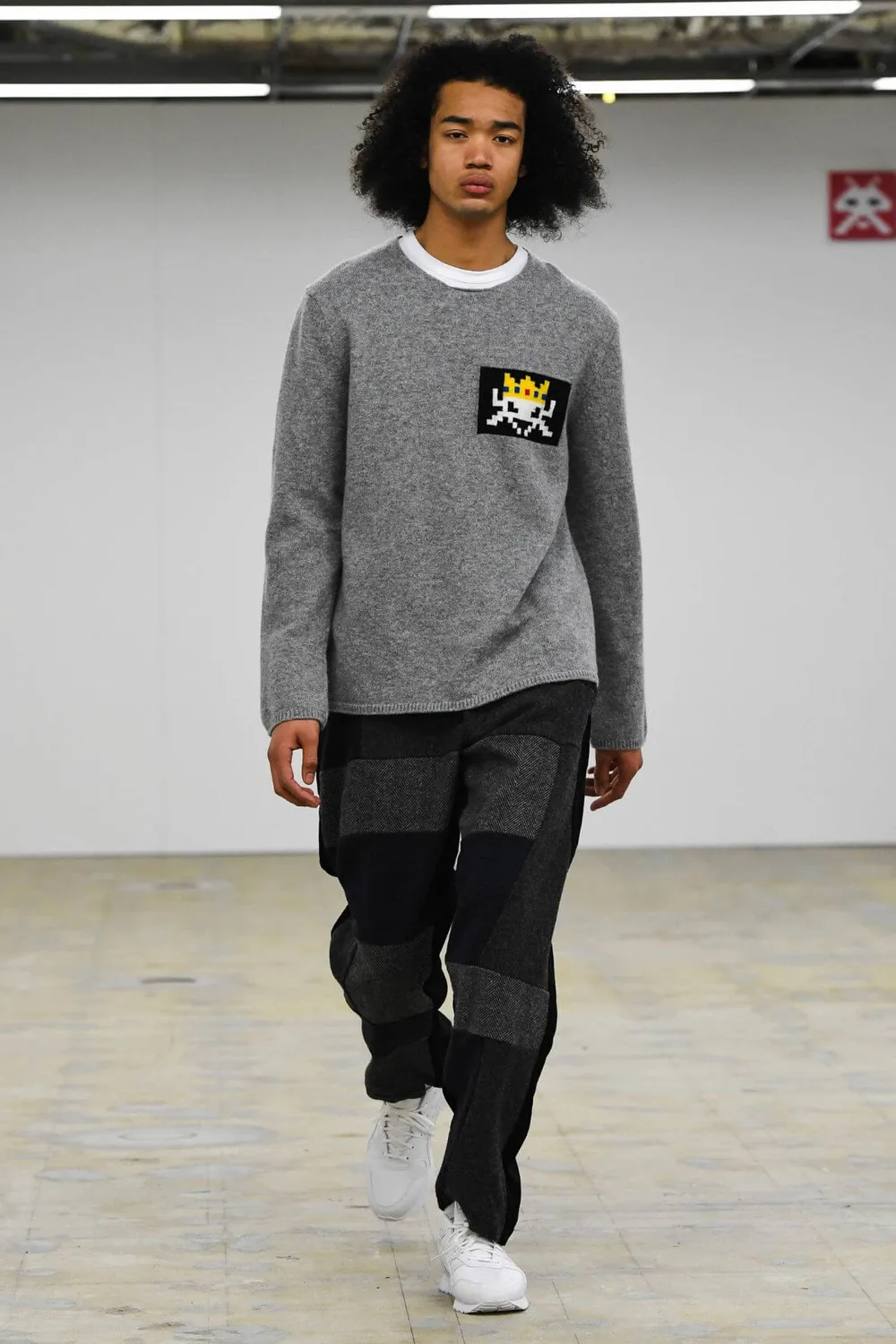 コムデギャルソンシャツ 2022年秋冬 LOOK 19