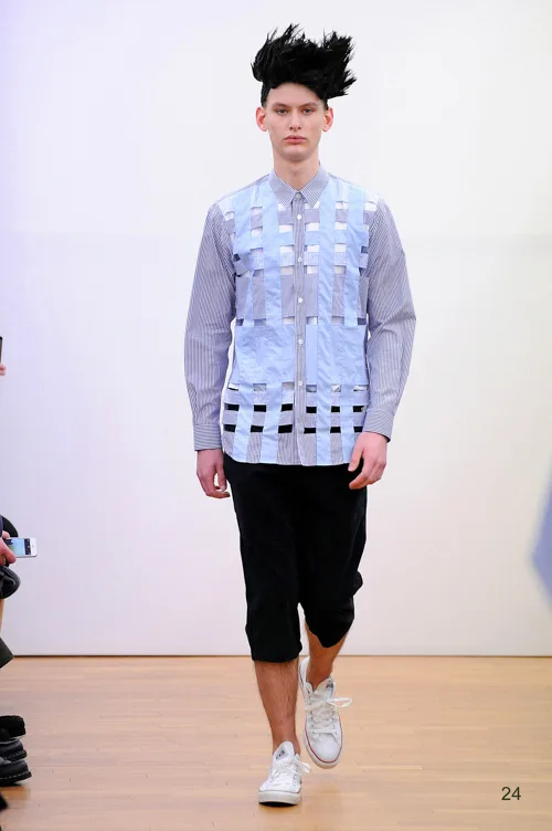 コムデギャルソンシャツ 2015秋冬 LOOK 24