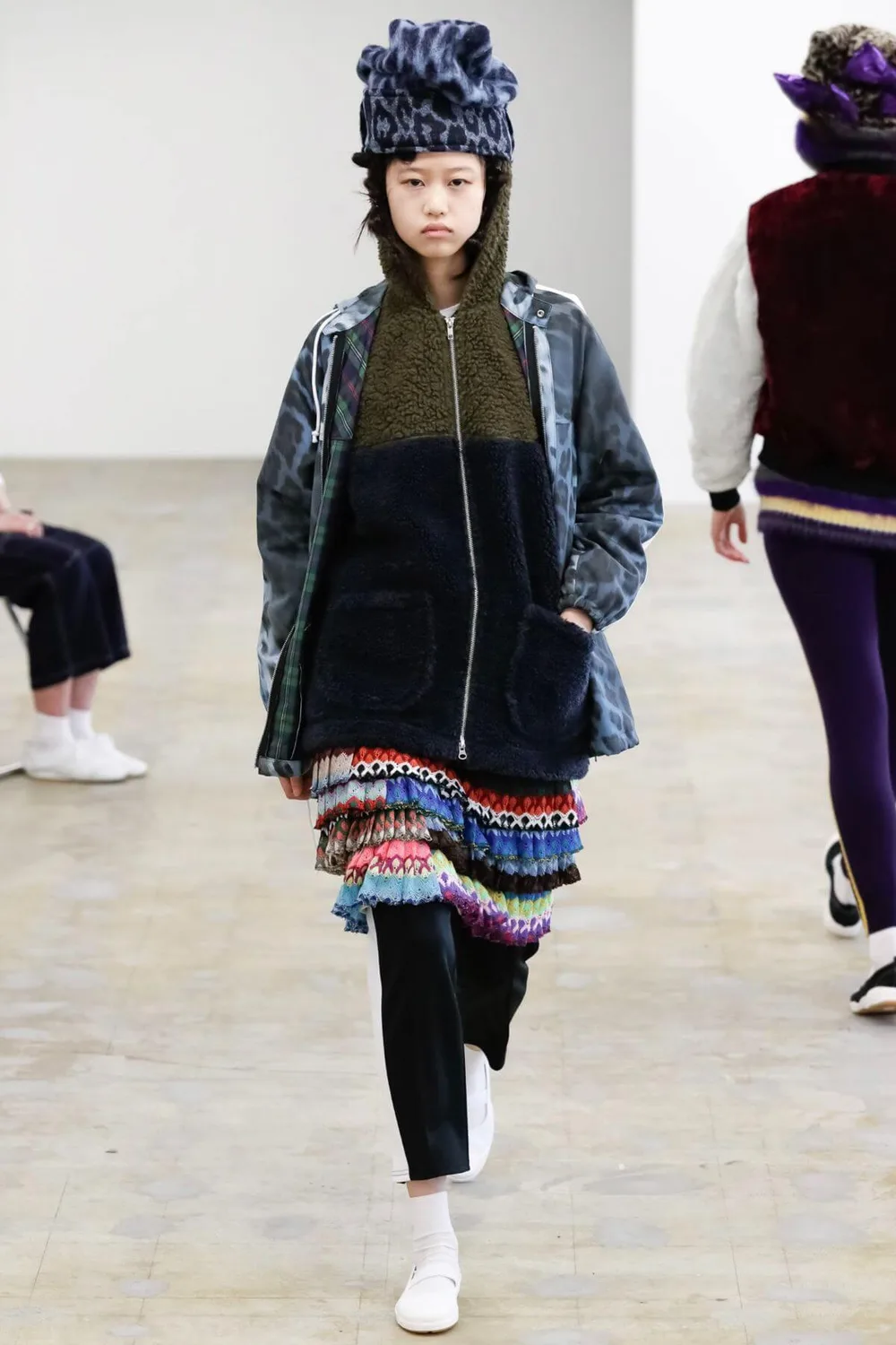 トリココムデギャルソン 2021年秋冬 LOOK 3