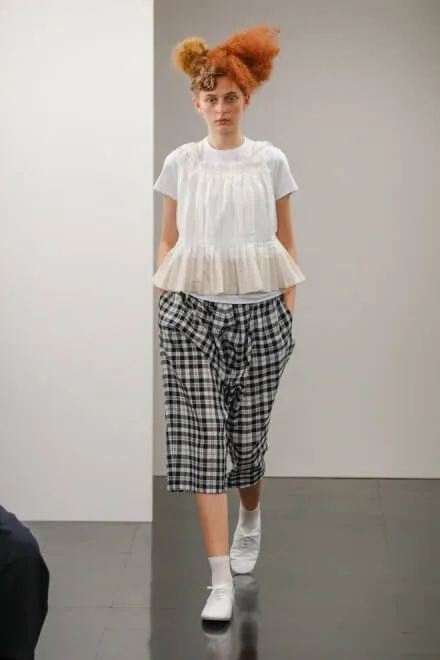 トリココムデギャルソン 2018春夏 LOOK 23