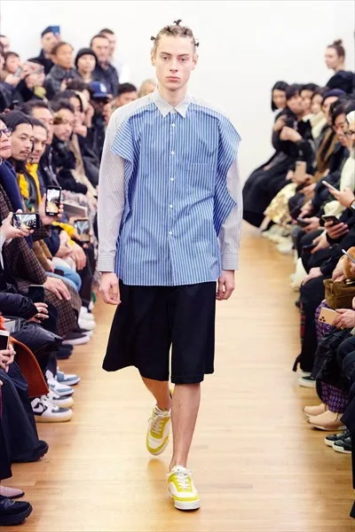 コムデギャルソンシャツ 2020秋冬 LOOK 21