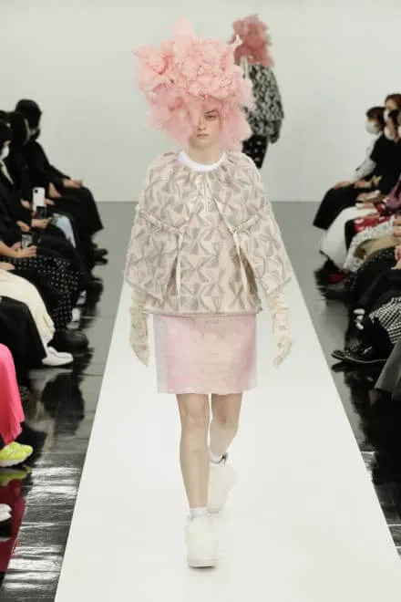 トリココムデギャルソン 2020秋冬 LOOK 2