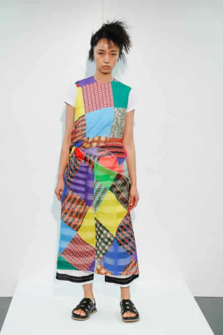 トリココムデギャルソン 2019春夏 LOOK 9