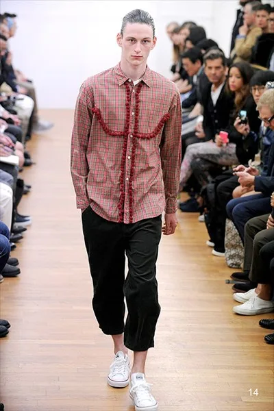 コムデギャルソンシャツ 2014春夏 LOOK 14