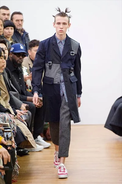 コムデギャルソンシャツ 2020秋冬 LOOK 38