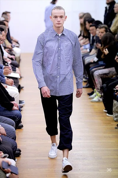 コムデギャルソンシャツ 2014春夏 LOOK 36