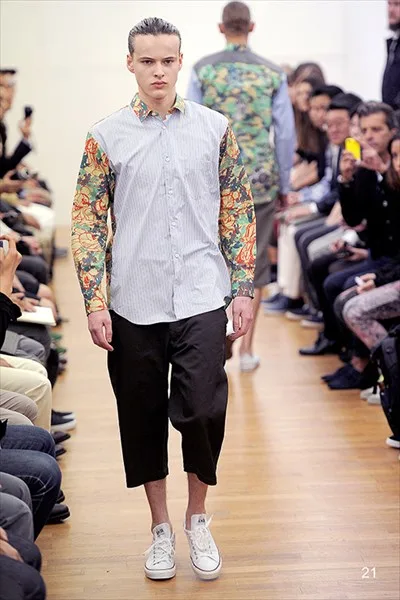 コムデギャルソンシャツ 2014春夏 LOOK 21