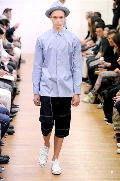 コムデギャルソンシャツ 2014春夏 LOOK 8