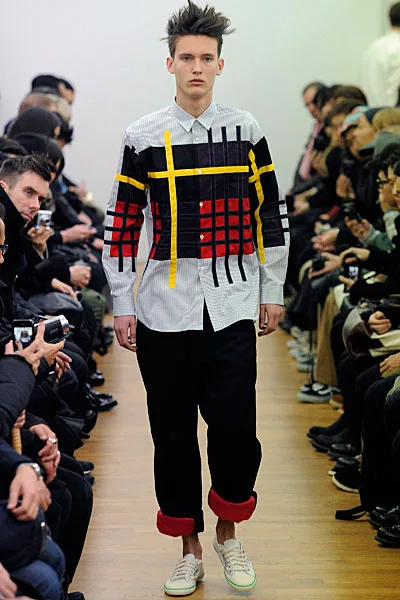 コムデギャルソンシャツ 2010秋冬 LOOK 38