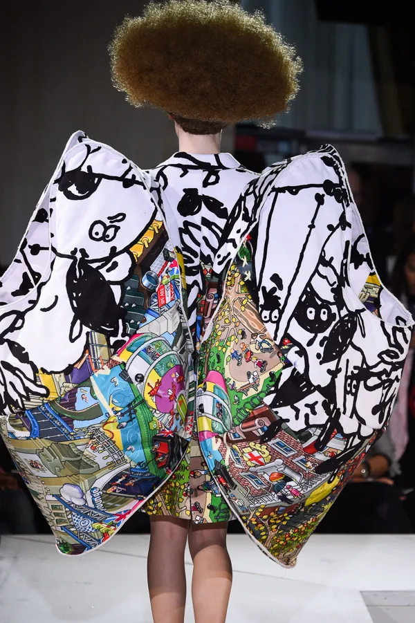 コムデギャルソン 2018春夏 LOOK 12 / VIEW 2
