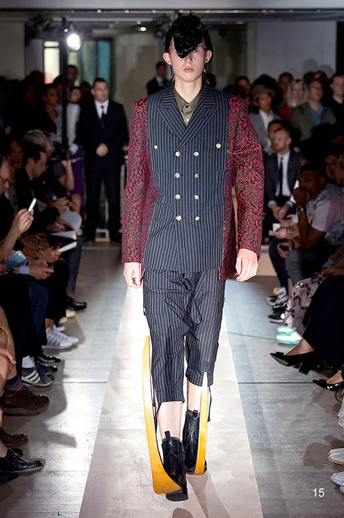 コムデギャルソンオムプリュス 2015春夏 LOOK 14