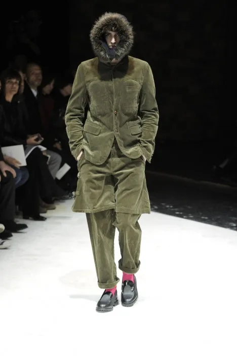 HOMME PLUS 2010 AWの同シーズン掲載写真。