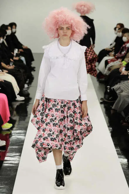 トリココムデギャルソン 2020秋冬 LOOK 28