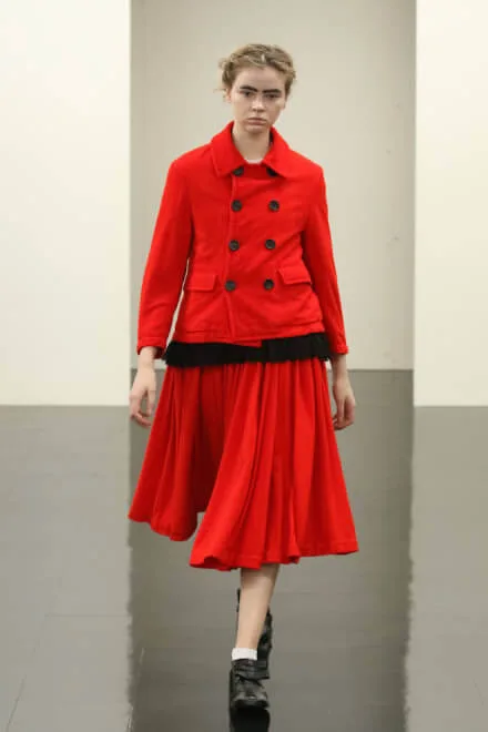 トリココムデギャルソン 2016秋冬 LOOK 19