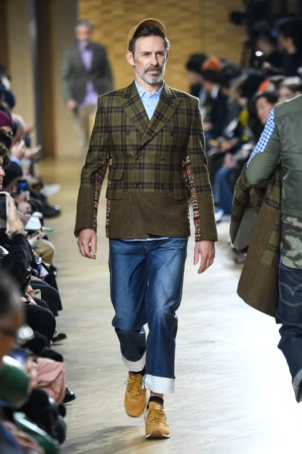 ジュンヤワタナベマン 2019秋冬 LOOK 33