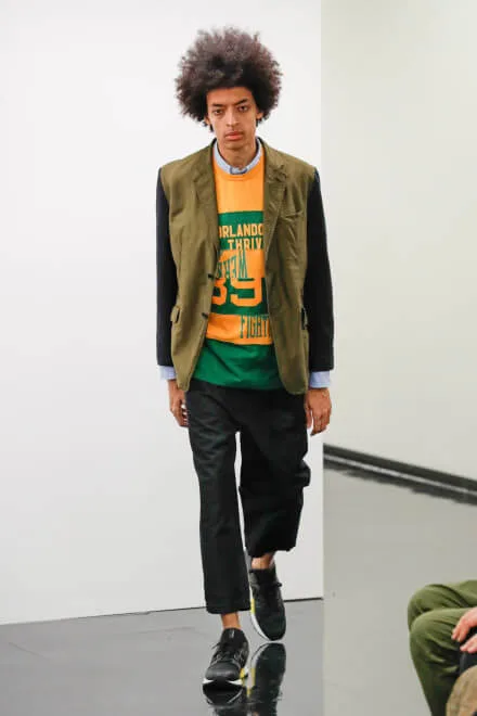 コムデギャルソンオム 2019秋冬 LOOK 6