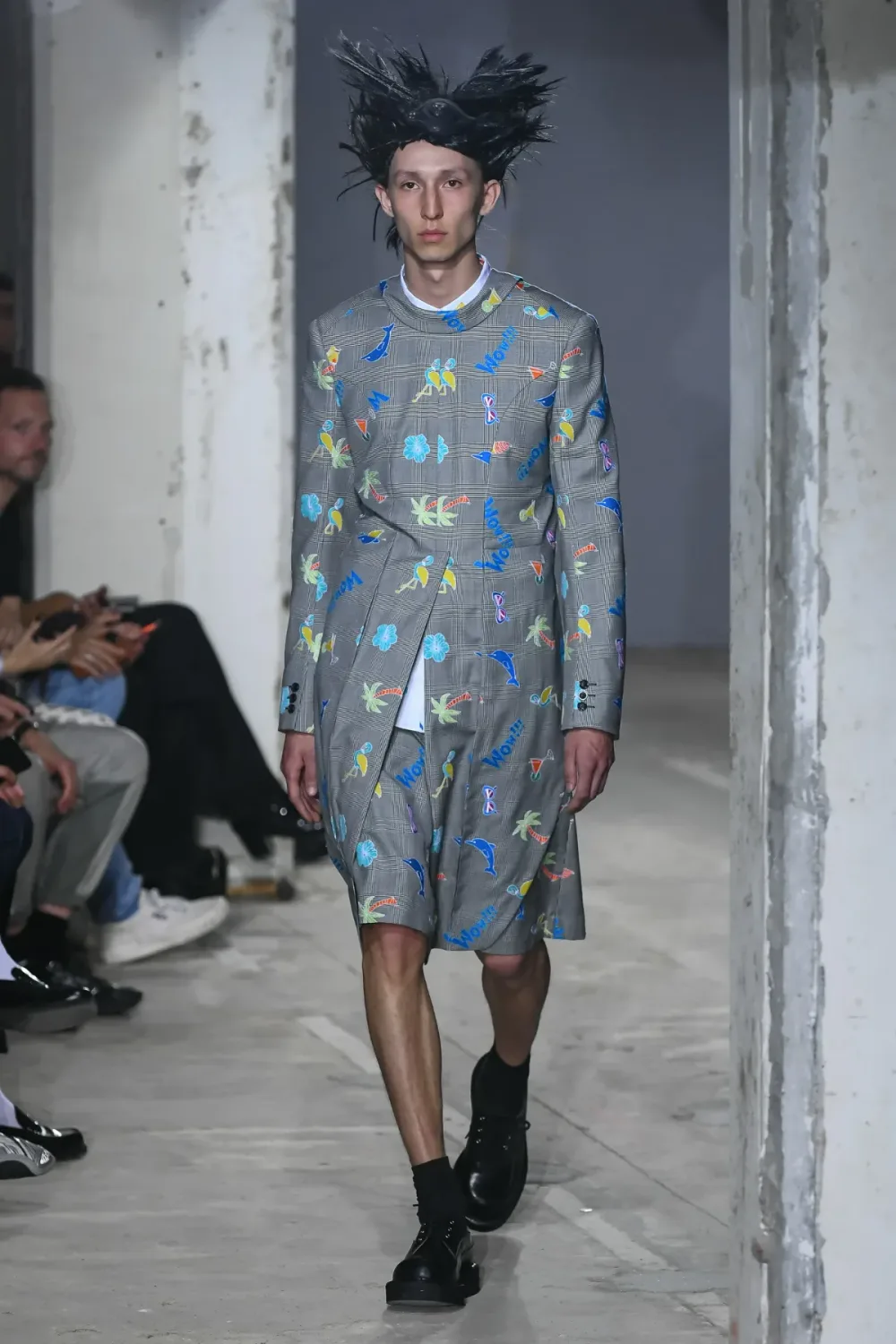コムデギャルソンオムプリュス 2024年春夏 LOOK 18