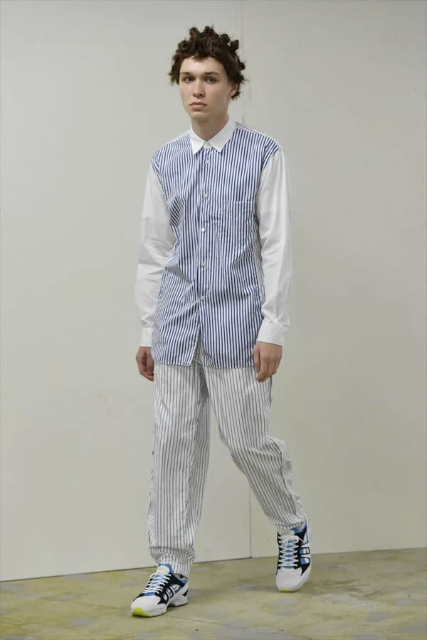 コムデギャルソンシャツ 2021春夏 LOOK 9