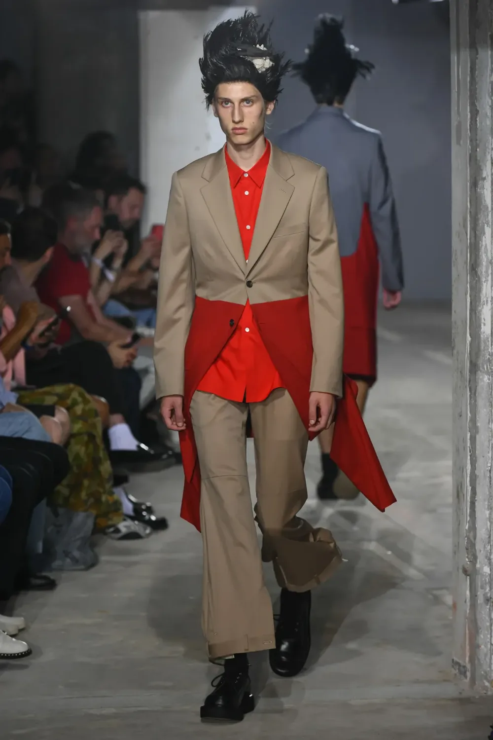 コムデギャルソンオムプリュス 2024年春夏 LOOK 25
