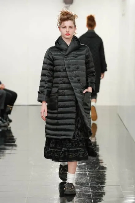 トリココムデギャルソン 2018秋冬 LOOK 25