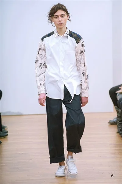 コムデギャルソンシャツ 2016秋冬 LOOK 6