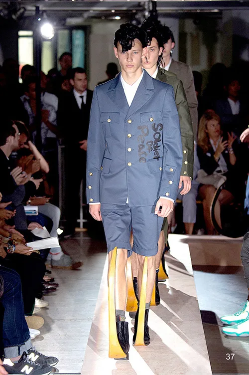 コムデギャルソンオムプリュス 2015春夏 LOOK 36